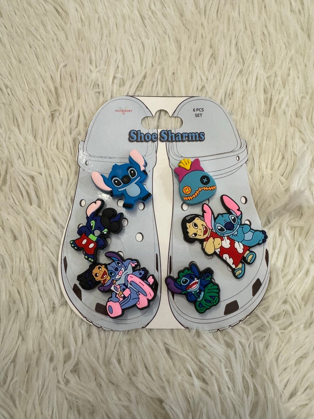 Lilo & Stitch Disney shoes charm set of 6